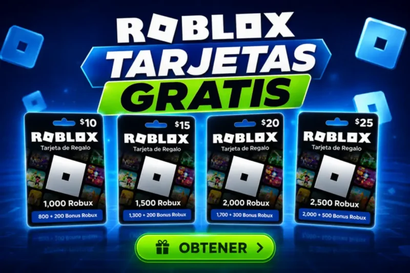 Tarjetas de regalo de Robux gratis: cómo comprobar Microsoft Rewards